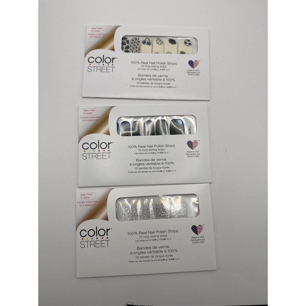 Color Street Nail Polish Strips Bund Dream Team Wood You Rather Dripping Diamond